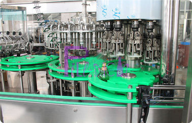 Macchina di rifornimento imbottigliante automatica del succo/tè della macchina del riempitore della bottiglia di vetro 6000 - 8000BPH