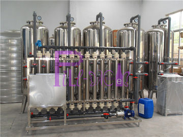 Acqua minerale UV dello sterilizzatore che purifica l'attrezzatura automatica a macchina di trattamento delle acque
