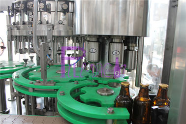 Macchina di rifornimento in bottiglia vetro automatico della birra, riempitore equilibrato di Monoblock di pressione
