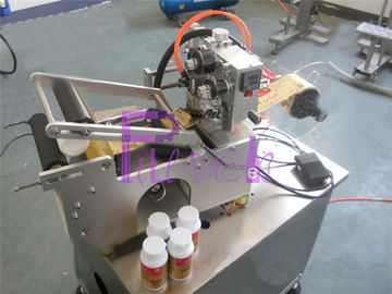 Etichettatrice della bottiglia automatica dei semi per le etichette dell'autoadesivo con la stampante di codifica della data