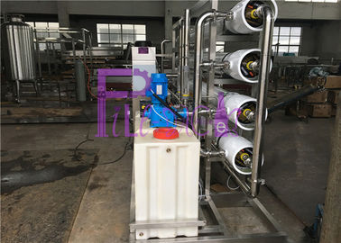 sistemi automatici del depuratore di acqua 12000LPH, torre UV di miscelazione di Qzone del sistema del ro dell'acqua