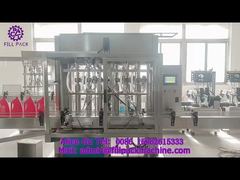 2159 M10 Detergente liquido a pistone lineare di tipo diviso a 6 stazioni Prodotti di riempimento, tappatura ed etichettatura