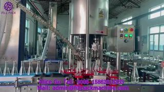 2217 J118 Tappatrice automatica a 4 teste per tappi in alluminio