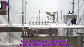 2230 J2 Riempitrice in linea a 4 teste e tappatrice a 2 teste per piccole bottiglie