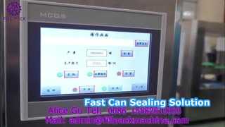 2123 J40 Macchina aggraffatrice automatica a 4 stazioni per lattine di banda stagnata