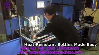 2030 K1 Ucraina Soffiatrice semiautomatica per bottiglie resistente al calore