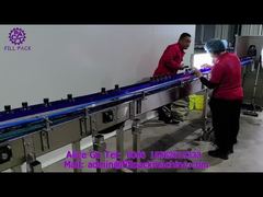 Etichettatrice bifacciale trasparente autoadesiva con piattaforma girevole automatica per bottiglie di plastica 2166 M4