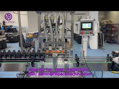 2157 J112 Riempitrice per olio a pistoni lineari a 4 stazioni