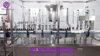 2229 J2 Macchina per smistamento, riempimento e tappatura di bottiglie in linea di tipo diviso per bottiglie piccole