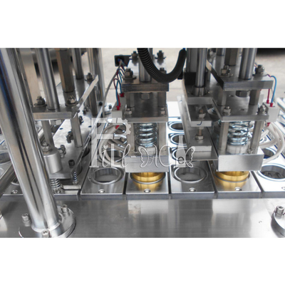 8 linee dispositivo d'imballaggio di sigillatura di riempimento della pianta della macchina di sigillamento di lavaggio automatico della tazza