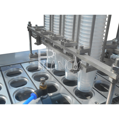 8 linee dispositivo d'imballaggio di sigillatura di riempimento della pianta della macchina di sigillamento di lavaggio automatico della tazza