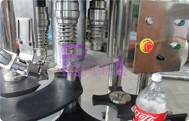 La macchina di rifornimento gassosa della bevanda dell'acciaio inossidabile, CDD imbottiglia la tappatrice automatica