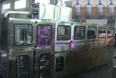 3 automatici in 1 linea di riempimento dell'acqua con la macchina di sigillamento della bottiglia di gallone 600 barili/h