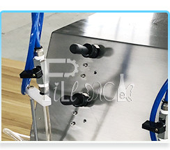 2 teste possono riempire l'attrezzatura per macchine gassate semiautomatiche 330ML 90mm