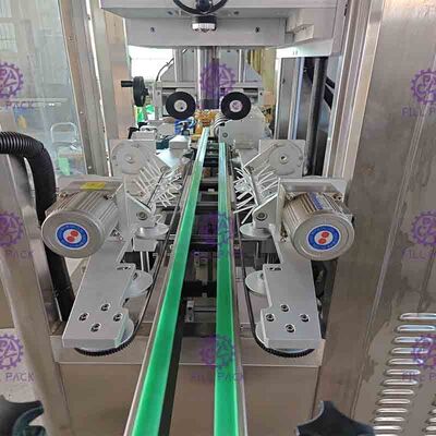 etichettatrice 150BPM 250BPM della singola manica capa automatica con il tunnel degli strizzacervelli