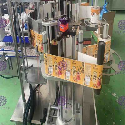 Il doppio della macchina di SUS304 40m/Min Automatic Flat Bottle Labeling ha parteggiato