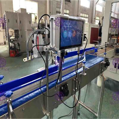 2 teste 120m/Min Inkjet Date Coder Machine con l'ugello regolabile