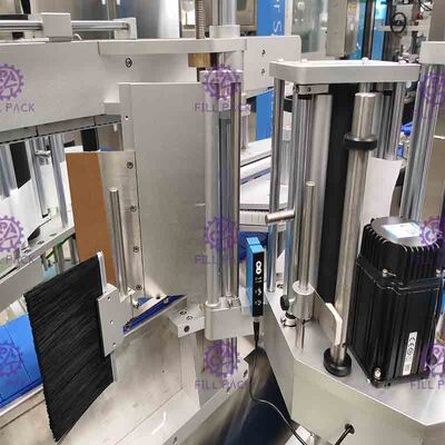 Linea unità dell'attrezzatura dell'etichettatore dell'etichettatrice della bottiglia del cappuccio del collo del corpo di sistema della pianta