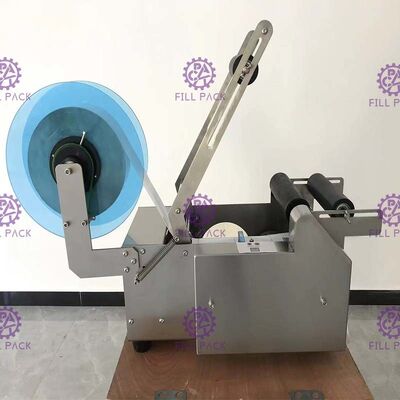 Etichettatrice autoadesiva di Semiauto 50BPH con la stampante di codice