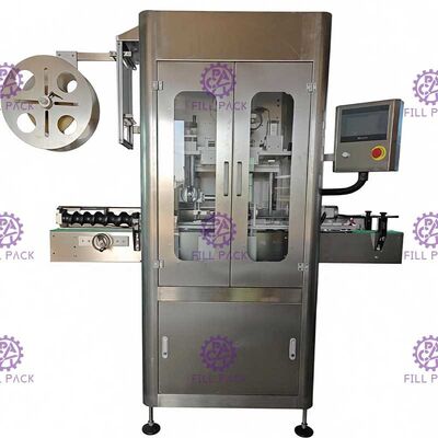 Etichettatrice della bottiglia della manica del collo del PVC di 150BPM OPS termorestringibile