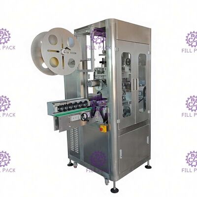 Etichettatrice della bottiglia della manica del collo del PVC di 150BPM OPS termorestringibile