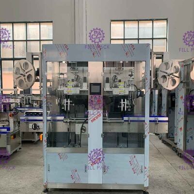 applicatore 400BPM della manica del motore di Panasonic dell'etichettatrice della bottiglia dell'animale domestico 1L