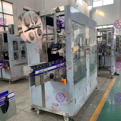 applicatore 400BPM della manica del motore di Panasonic dell'etichettatrice della bottiglia dell'animale domestico 1L