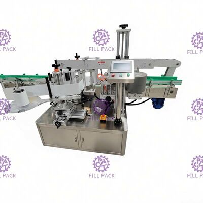 SUS304 40m/Min Flat Bottle Labeling Machine, applicatore quadrato dell'etichetta della bottiglia