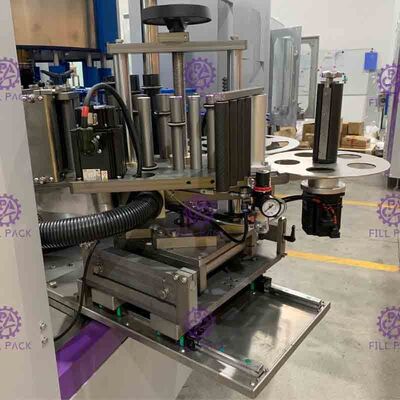 Tipo rotatorio etichettatrice autoadesiva della bottiglia di vetro di birra dell'autoadesivo per la singola etichetta