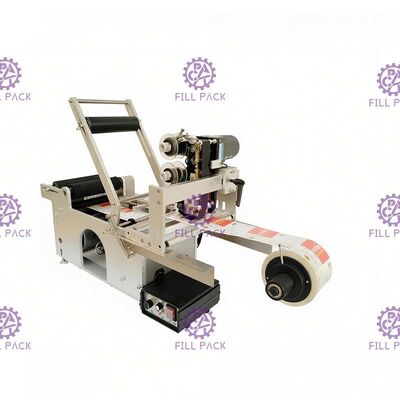 Etichettatrice della bottiglia automatica dei semi per le etichette dell'autoadesivo con la stampante di codifica della data