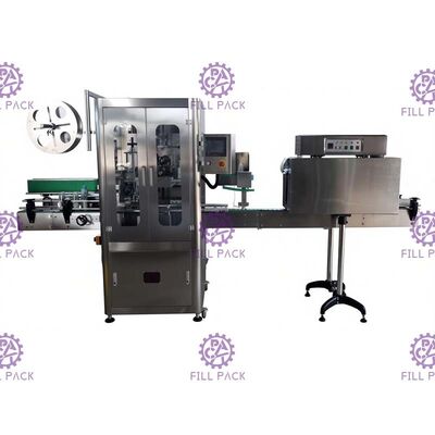 etichettatrice della bottiglia 3000BPH funzione calda del vento altezza regolabile facile