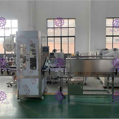 Bene mobile dell'etichettatrice della manica degli strizzacervelli di riempimento a caldo SUS304 con le ruote