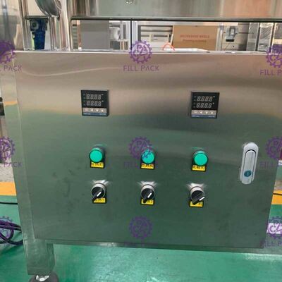 Bene mobile dell'etichettatrice della manica degli strizzacervelli di riempimento a caldo SUS304 con le ruote