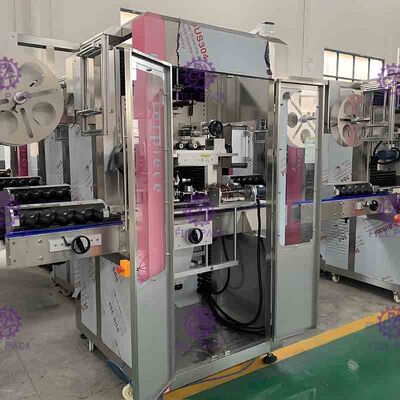 etichettatrice della bottiglia del succo 100-200BPM con il touch screen regolabile