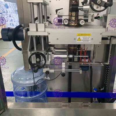 controllo dello SpA dell'etichettatrice della bottiglia di gallone dell'acciaio inossidabile 0-50BPM