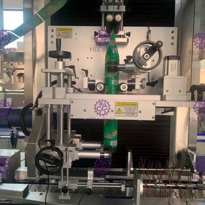 Uno/singolo ANIMALE DOMESTICO del PVC della testa/etichettatura di plastica degli strizzacervelli della manica della bottiglia/macchina/attrezzatura/impianto/sistema dell'etichettatore