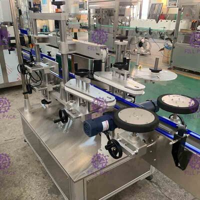 Etichettatura piana autoadesiva quadrato di plastica dell'autoadesivo della bottiglia/dell'ANIMALE DOMESTICO/macchina/attrezzatura/impianto/sistema dell'etichettatore