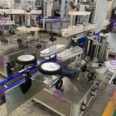 Etichettatura piana autoadesiva quadrato di plastica dell'autoadesivo della bottiglia/dell'ANIMALE DOMESTICO/macchina/attrezzatura/impianto/sistema dell'etichettatore