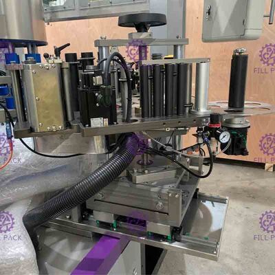 Etichettatura adesiva dell'autoadesivo dell'ente capo del collo di due/doppio/macchina/attrezzatura/linea/impianto/sistema/unità dell'etichettatore