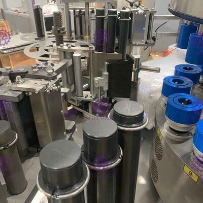 Etichettatura adesiva dell'autoadesivo dell'ente capo del collo di due/doppio/macchina/attrezzatura/linea/impianto/sistema/unità dell'etichettatore