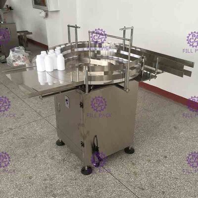 Giri il collettore rotatorio della bottiglia che riceve la Tabella/macchina/attrezzatura/linea/impianto/sistema dell'accumulatore