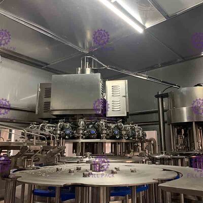 Macchina di rifornimento verticale di riempimento della bottiglia di plastica della pianta dell'acqua potabile di capacità elevata