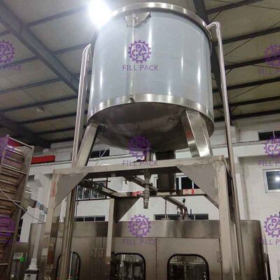 Bottiglia automatica piena 3 dell'imbottigliatrice 3-10L dell'acqua di Monoblock in 1 8 teste