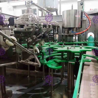 Bottiglia automatica piena 3 dell'imbottigliatrice 3-10L dell'acqua di Monoblock in 1 8 teste