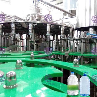 3L / bottiglia di plastica 2 dell'acqua minerale 5L/10L in 1 attrezzatura/impianti/macchina/sistema/linea della capsulatrice del riempitore della rondella