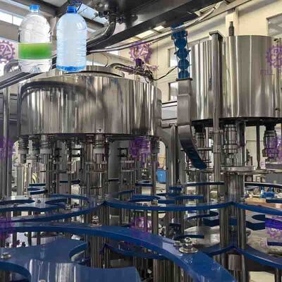 3L / bottiglia di plastica 2 dell'acqua minerale 5L/10L in 1 attrezzatura/impianti/macchina/sistema/linea di coperchiamento di riempimento di lavaggio
