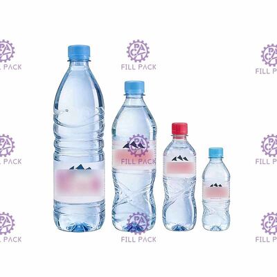Pianta di riempimento asettica dell'acqua potabile della bottiglia rotonda, attrezzatura liquida del riempitore