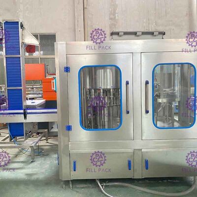 Tappatrice di riempimento di riempimento di lavaggio della bevanda della pianta dell'acqua potabile di SpA Monoblock