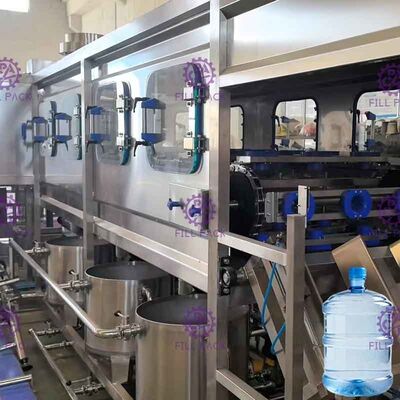 Macchina di rifornimento automatica piena dell'acqua da 5 galloni 450BPH bere del barilotto da 20 litri
