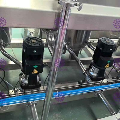 Cappucci di plastica automatici della macchina di rifornimento dell'acqua da 5 galloni 450 BPH grandi